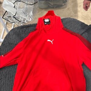 Puma Men's Bold Red Hoodie